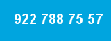 922 788 75 57